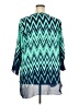 Justify 100% Polyester Teal 3/4 Sleeve T-Shirt Size 2X - photo 2