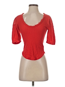 Free People Short Sleeve Top