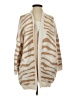 Dreamers Animal Print Tan Cardigan Size S - photo 1
