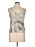 Rails Silver Sleeveless Top Size L - photo 1