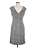 Tory Burch Paisley Gray Cocktail Dress Size 8 - photo 2