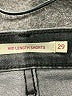 Levi's Gray Black Denim Shorts Size 29 waist - photo 3