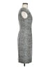 Tory Burch Paisley Gray Cocktail Dress Size 8 - photo 4