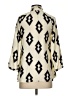 Britt Ryan Argyle Ivory 3/4 Sleeve Blouse Size XS - photo 2