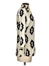 Britt Ryan Argyle Ivory 3/4 Sleeve Blouse Size XS - photo 4