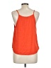 Lush 100% Rayon Orange Sleeveless Blouse Size L - photo 2