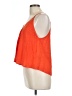 Lush 100% Rayon Orange Sleeveless Blouse Size L - photo 5
