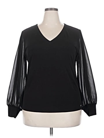 Calvin Klein 3/4 Sleeve T-Shirt (view 1)