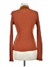 DONNI Orange Long Sleeve Turtleneck Size M - photo 2