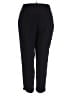 7 For All Mankind 100% Polyester Solid Black Dress Pants Size 18 - photo 2