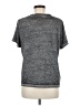 Doe Floral Graphic Marled Gray Short Sleeve T-Shirt Size M - photo 2