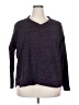 St. John's Bay 100% Polyester Purple Pullover Sweater Size 2X - photo 1