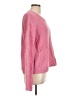 Madewell Solid Pink Pullover Sweater Size L - photo 4