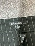 Chocolate Stripes Black Dress Pants Size S - photo 7