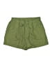 Unbranded 100% Polyester Solid Green Shorts Size 3X - photo 1