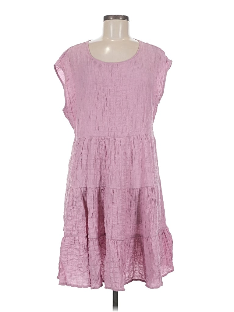 Pre-owned Knox Rose Casual Dress In Pink