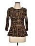 Cocomo Brown 3/4 Sleeve Top Size L (estimated) - photo 1