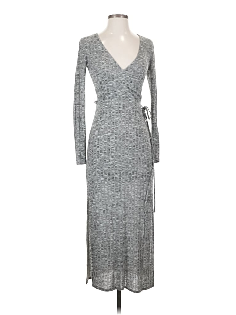 Pre-owned Forever 21 Casual Dress In Gray