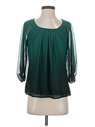 Sara Michelle 3/4 Sleeve Blouse (view 1)