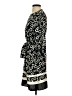 H&M 100% Polyester Print Black Casual Dress Size 4 - photo 5
