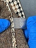 Marled by Reunited Houndstooth Brown Coat Size M - photo 7