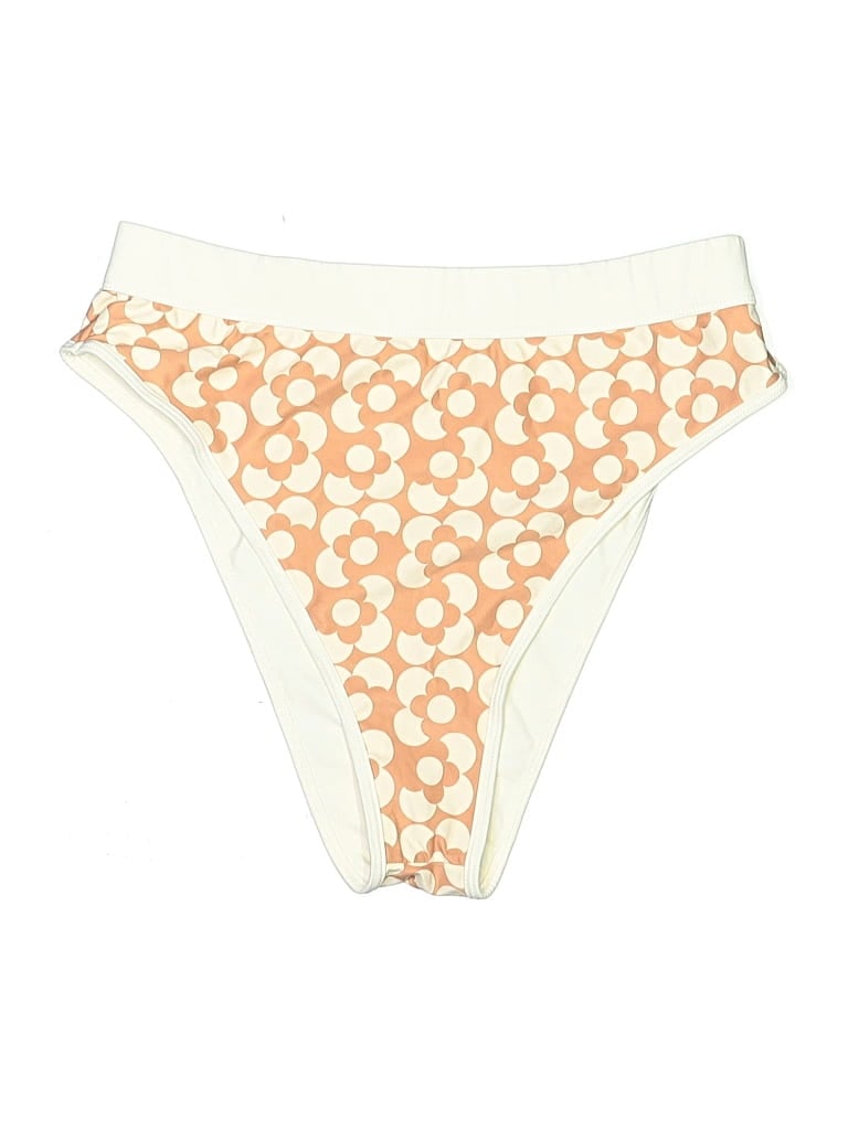Pre-owned Tularosa Swimsuit Bottoms In Ivory
