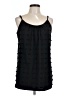 Unbranded 100% Polyester Black Sleeveless Blouse Size L - photo 1