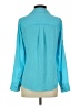 Express 100% Polyester Teal Long Sleeve Blouse Size XS - photo 2