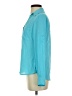 Express 100% Polyester Teal Long Sleeve Blouse Size XS - photo 5