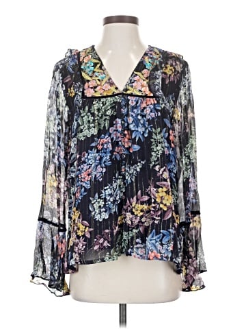 Vineet Bahl 3/4 Sleeve Blouse (view 1)