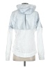 Nike 100% Polyester Silver Windbreaker Size S - photo 2