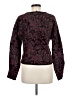 Tahari 100% Nylon Paisley Burgundy Pullover Sweater Size M - photo 2