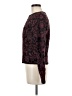 Tahari 100% Nylon Paisley Burgundy Pullover Sweater Size M - photo 5