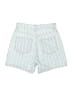 Zara Stripes Blue Denim Shorts Size 2 - photo 2