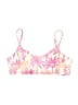 Shade & Shore 100% Polyester Tropical Pink Swimsuit Top Size M - photo 1