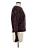 Tahari 100% Nylon Paisley Burgundy Pullover Sweater Size M - photo 4