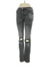Pilcro Hearts Gray Jeans Size 26 waist - photo 1
