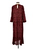Zara Animal Print Red Casual Dress Size S - photo 2