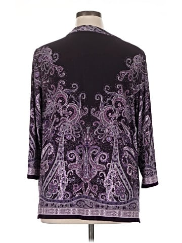 Roz & Ali 3/4 Sleeve Blouse (view 2)