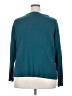 Zenana 100% Acrylic Solid Teal Pullover Sweater Size 2X - photo 2