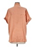 Willow & Root Orange Short Sleeve Blouse Size M - photo 2