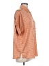 Willow & Root Orange Short Sleeve Blouse Size M - photo 4