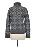 Talbots Houndstooth Gray Turtleneck Sweater Size M - photo 2