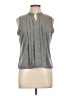Unbranded 100% Polyester Gray Sleeveless Blouse Size L - photo 1