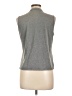 Unbranded 100% Polyester Gray Sleeveless Blouse Size L - photo 2