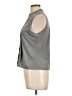 Unbranded 100% Polyester Gray Sleeveless Blouse Size L - photo 5