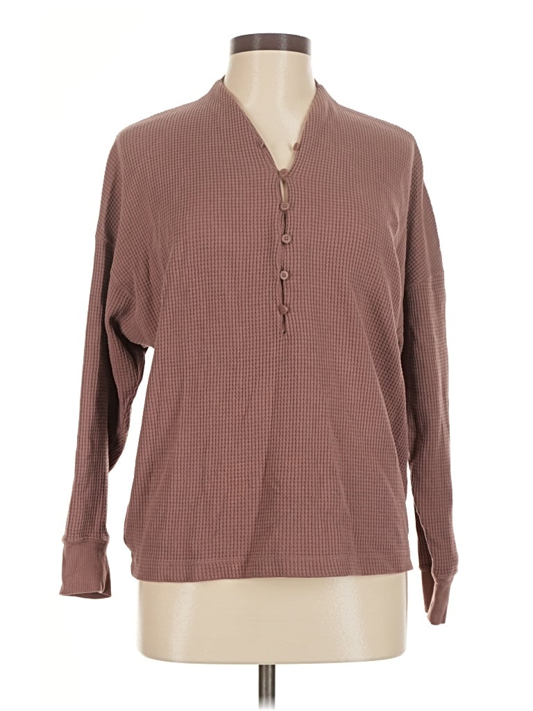 Pre-owned Nike Cardigan Sweater In Brown