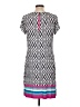 Hatley Graphic Blue Casual Dress Size L - photo 2