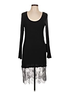 long sleeve suede mini dress Western Skies Faux Suede Embroidered Mini Dress S / mocha main image 1
