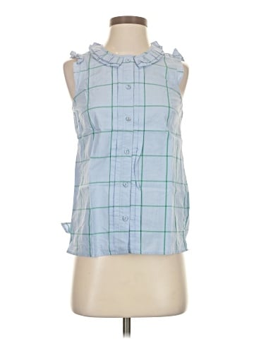 J.Crew Sleeveless Button-Down Shirt (view 1)